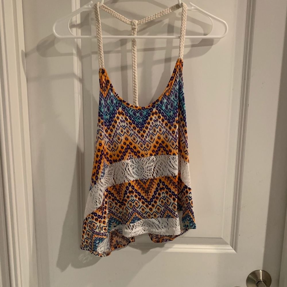 Patterned tank top